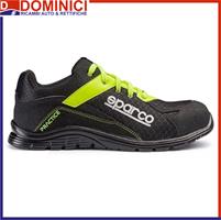 SPARCO SCARPA ANTINFORTUNISTICA S1P SRC PRACTICE NERO/GIALLO